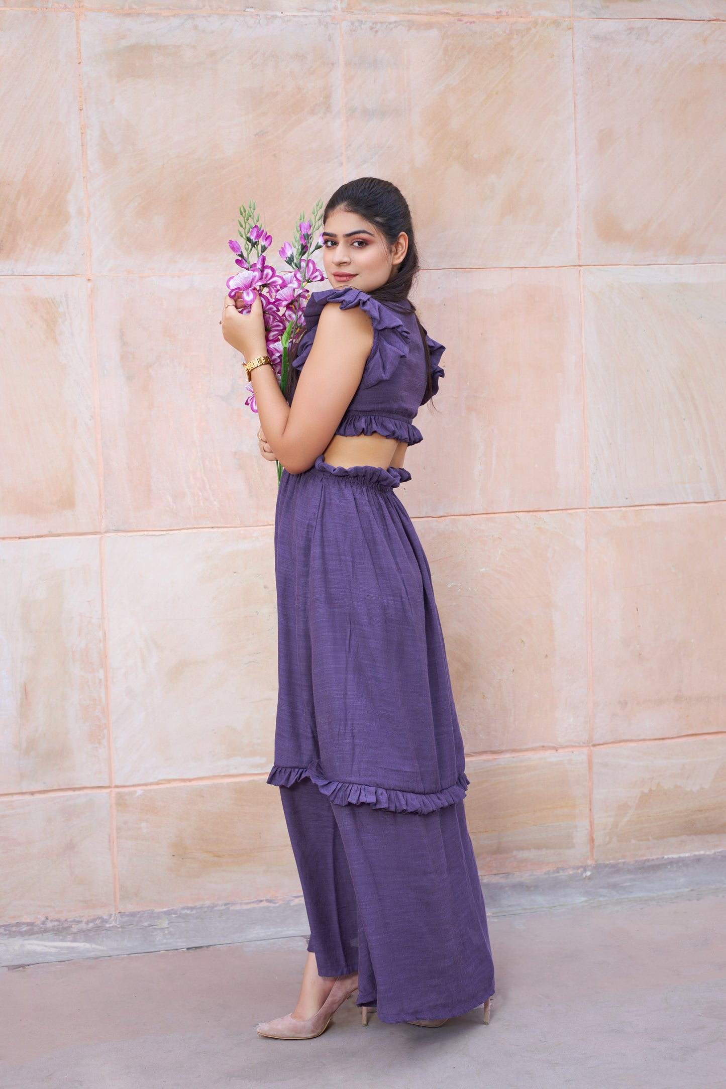 The Midnight Purple Dress