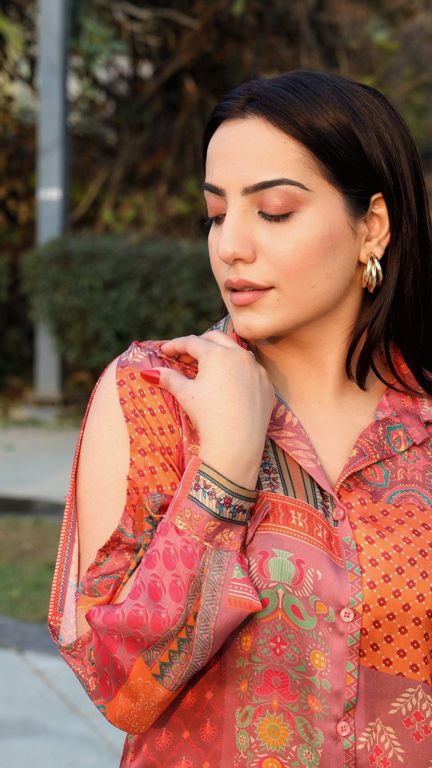 Bohemian Shirt Dress